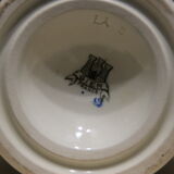 Baluster vase in Gien, renaissance decoration