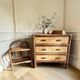 Rattan and bamboo chest of drawers 1960
