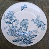 Service set in Longwy earthenware, Terre de fer.