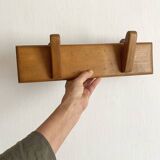 Minimalist wall coat rack from the 40s-50s