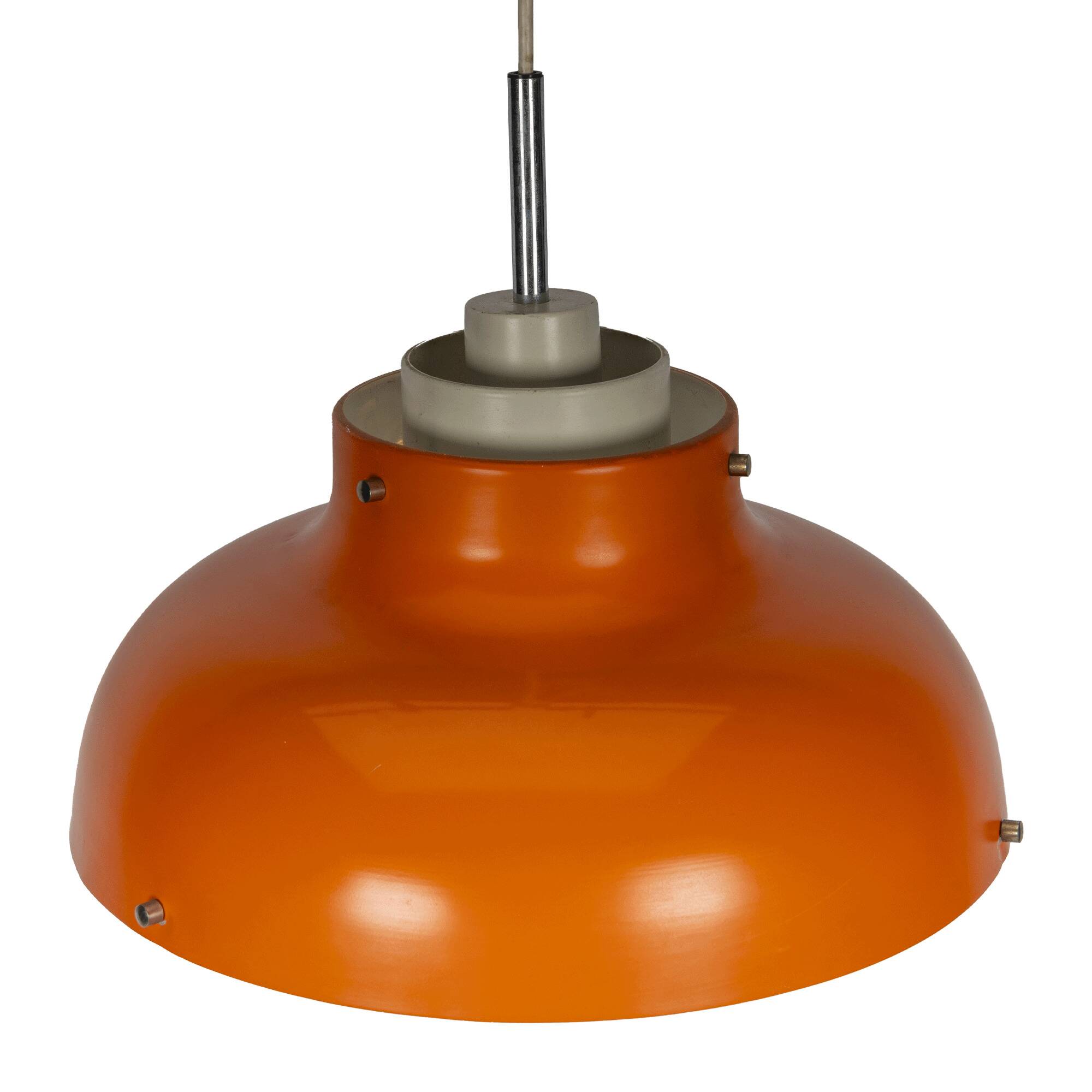 Orange Scandinavian Pendant Lamp