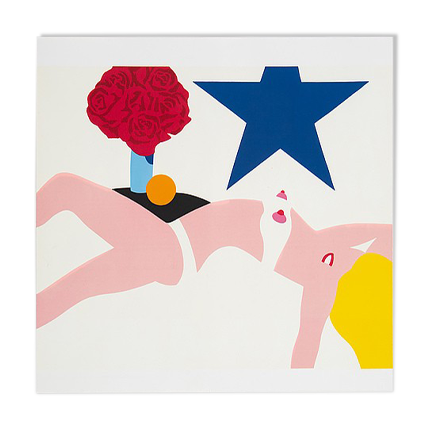 Sérigraphie originale de Tom Wesselmann, 1968