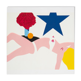 Sérigraphie originale de Tom Wesselmann, 1968