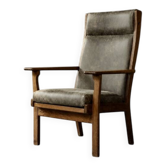 Fauteuil danois  modèle GE-181-A par Hans J. Wegner, 1950
