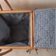 Vintage rattan picnic basket