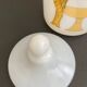 Bathroom pot in opaline art deco