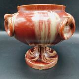 Ceramic pot cache imitation marble