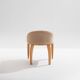André Arbus chaise de coiffeuse en sycomore velours de mohair 1934