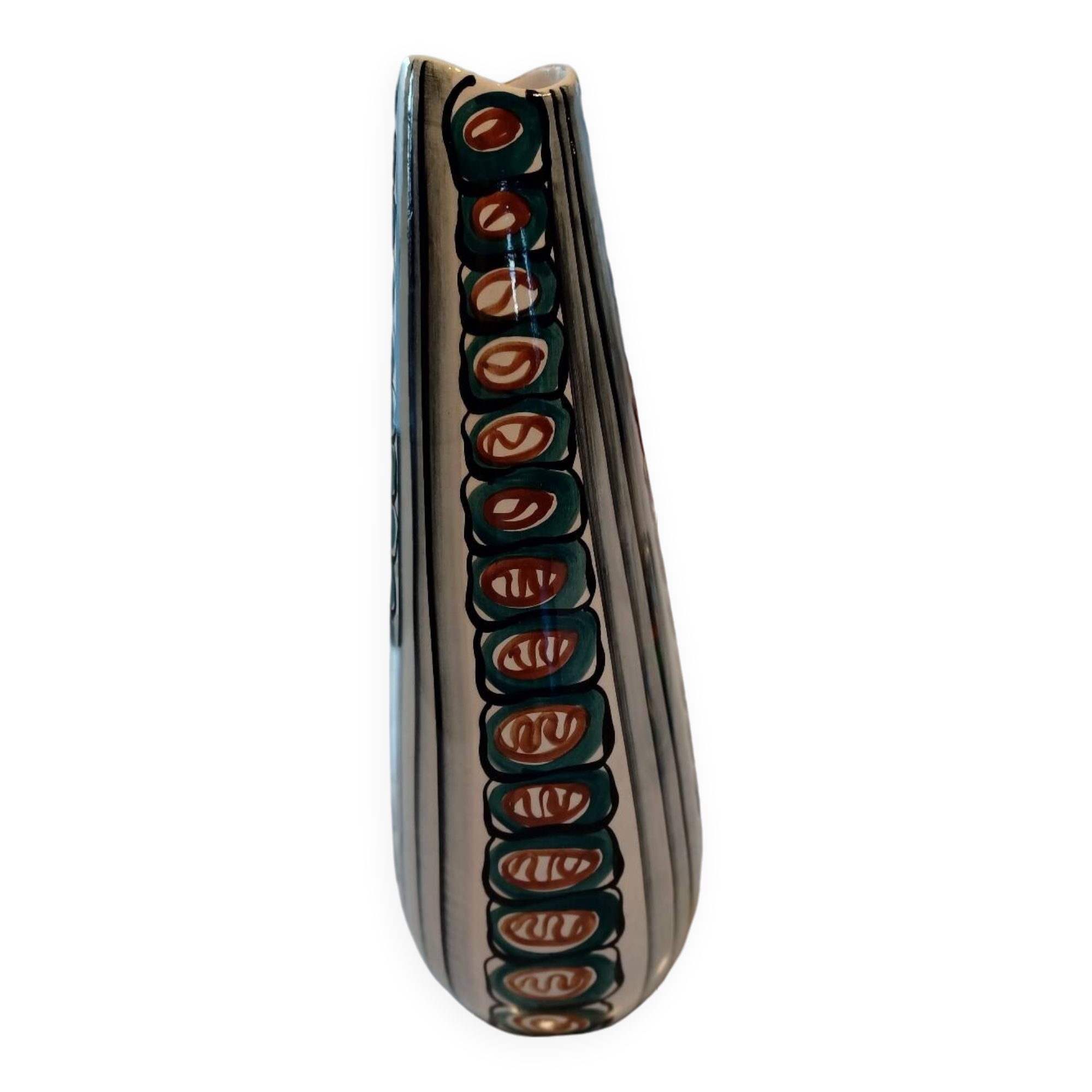 Large Polish Boleslawiec vase