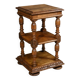 Small Solid Walnut Coffee Table, Louis-Philippe Style – Late 19th Century