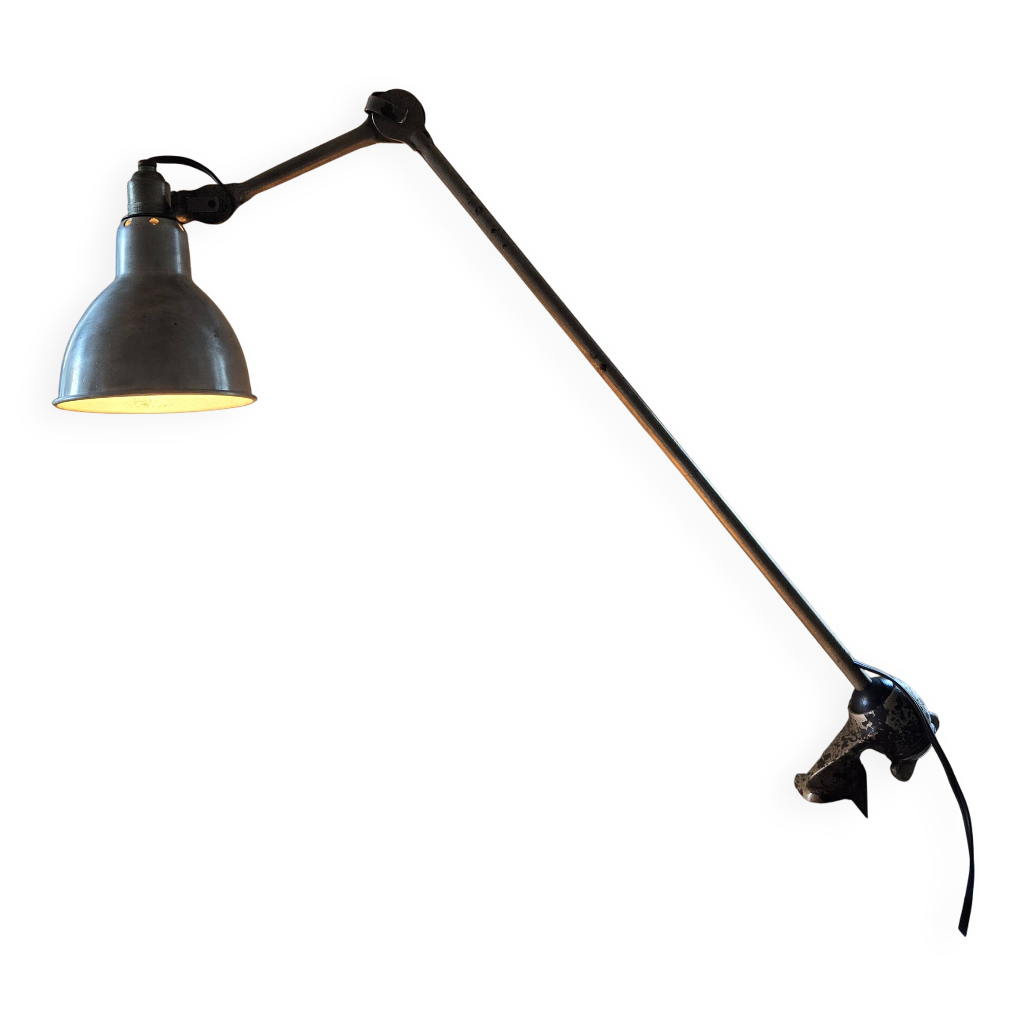 Original Gras workshop lamp "Ravel Clamart" - articulated design lamp