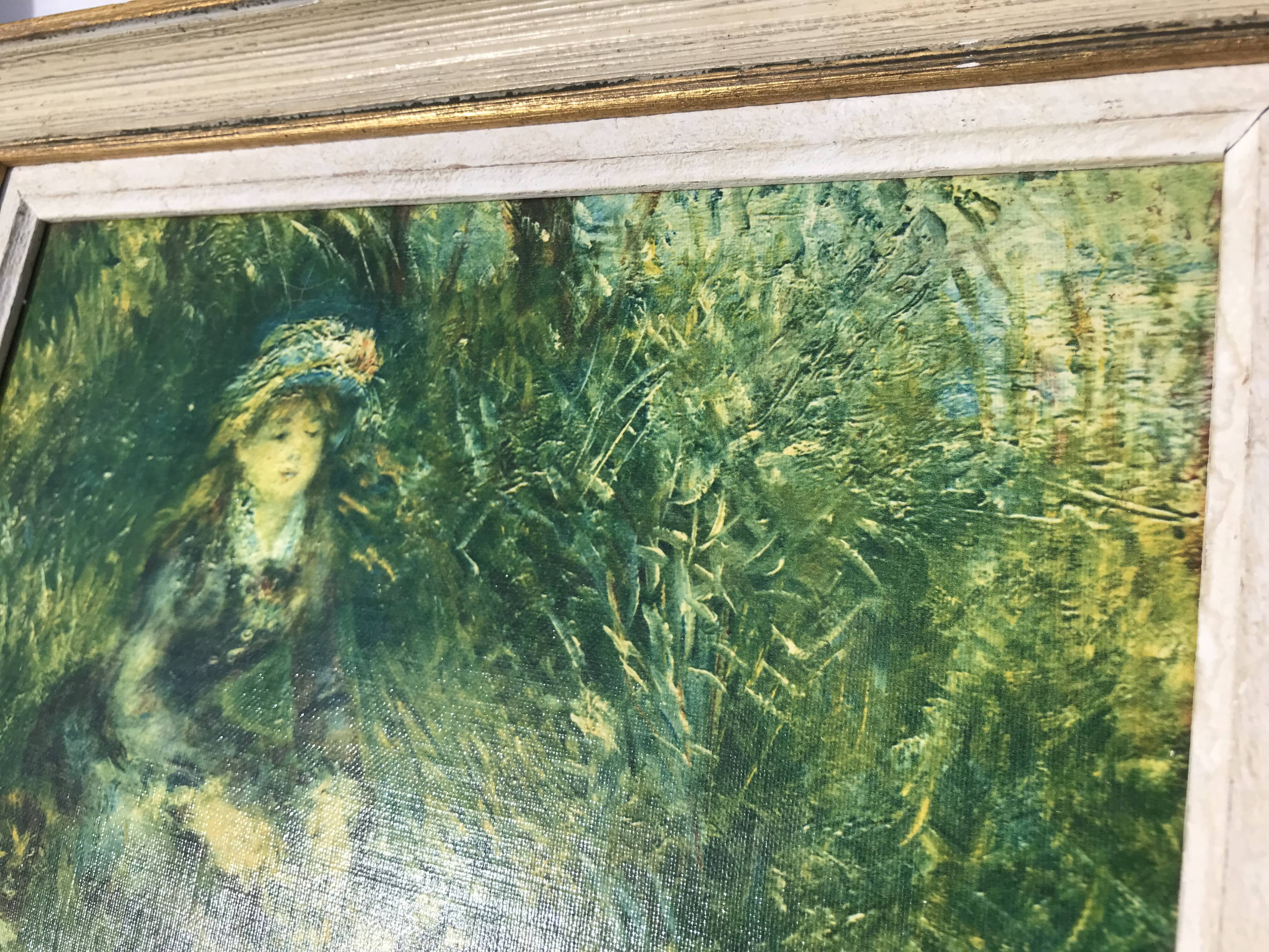 Reproduction of A.Renoir "Jeune fille"