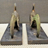 Pair of regulated and marble greenhouse books
