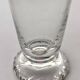 6 crystal flutes Daum, model "Kim", France