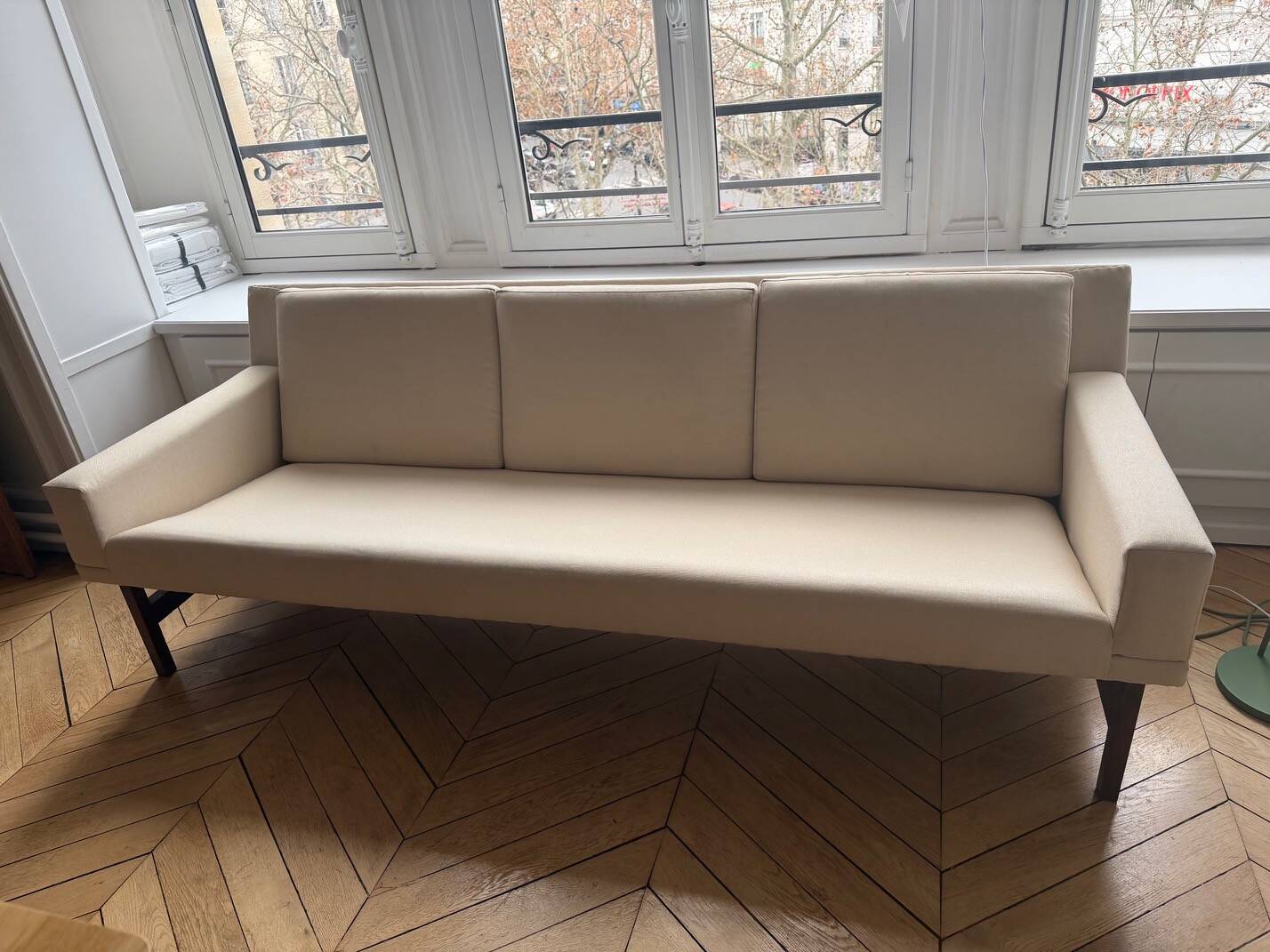 Restored Danish canapé by Sven Ellekaer from the 1970s.
