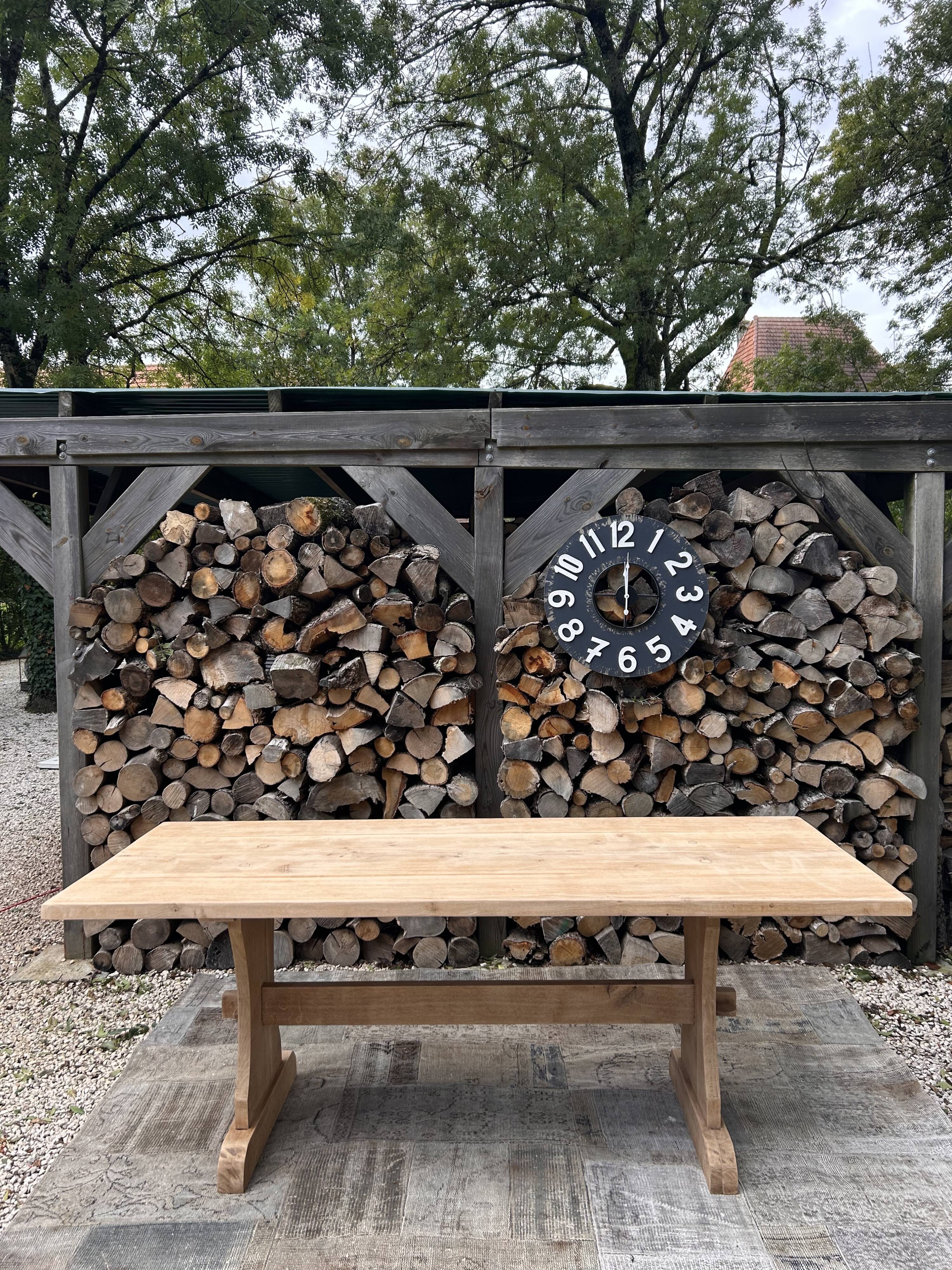 Renovated farmhouse table