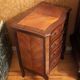 Chiffonnier marqueté ancien 4 tiroirs 56 x 36 H 71