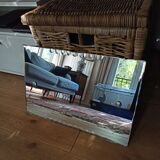 Rectangular art deco mirror