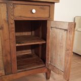 Base de commode en pin de campagne, sud de l'Italie, fin du XIXe siècle