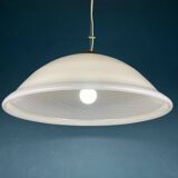 Large swirling Italian Murano glass pendant lamp, 1980s.