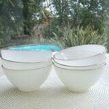 6 vintage 70s bowls