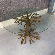 Table à manger en branche d'arbre, années 1980