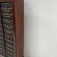 Louis Philippe period cabinet in mahogany veneer, 19th century.