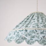Mika "savannah" conical textile suspension with petal finish