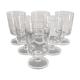 Lot de 6 verres à vin cavalier Luminarc transparent vintage