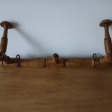 Patère en bois
