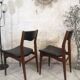 Paire de chaises scandinaves 50/60 teck