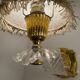 60s gold plexi wall lights