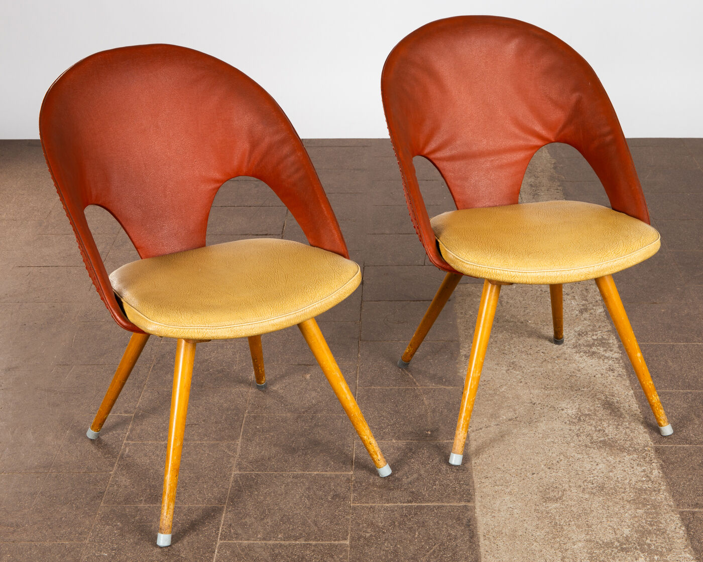 Eddie Harlis for Thonet, two chairs, 50