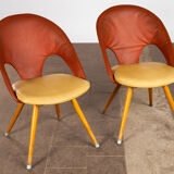 Eddie Harlis for Thonet, two chairs, 50