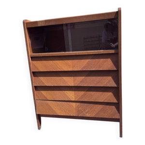 Commode vitrée