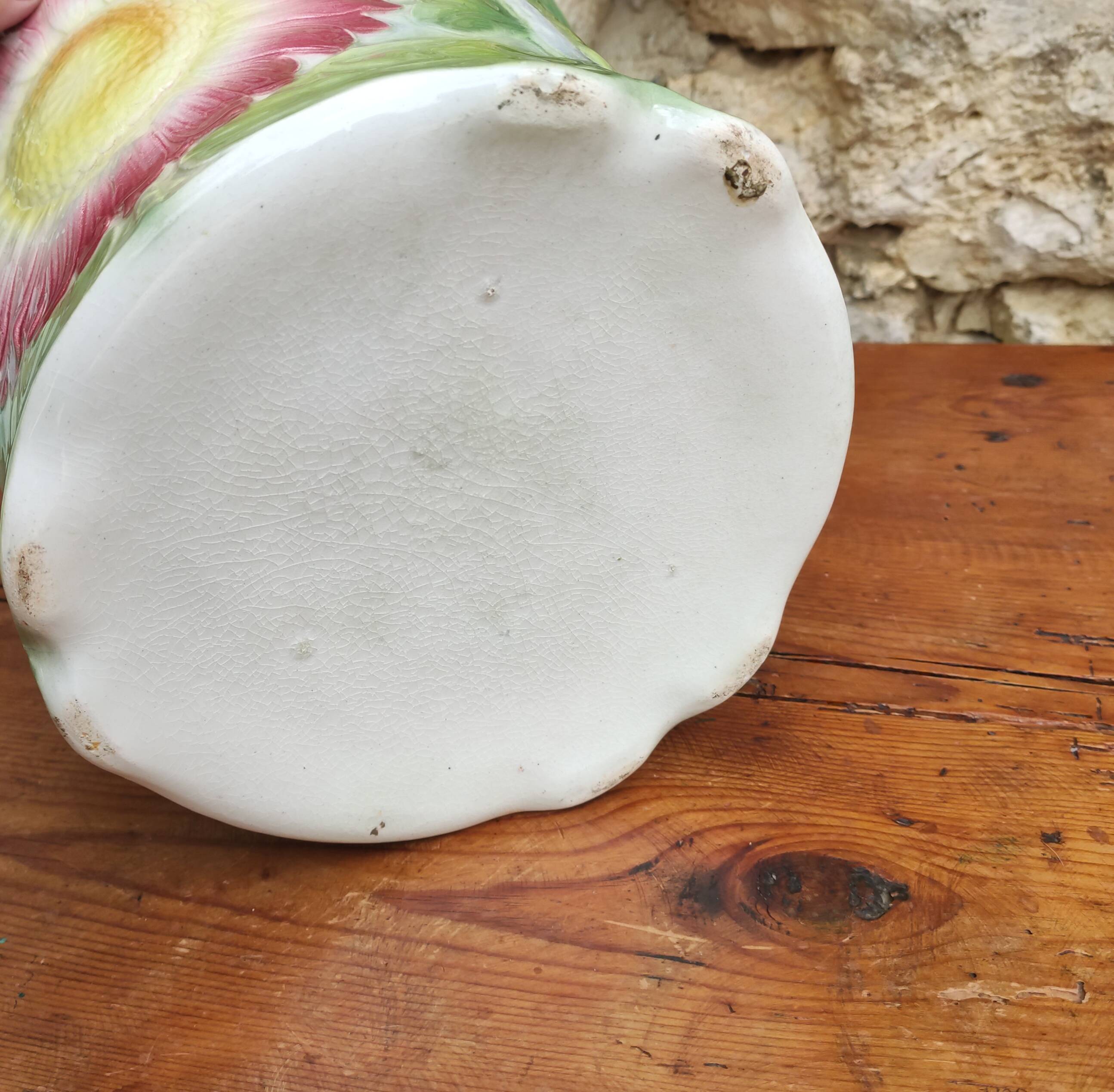 Large floral decoration planter