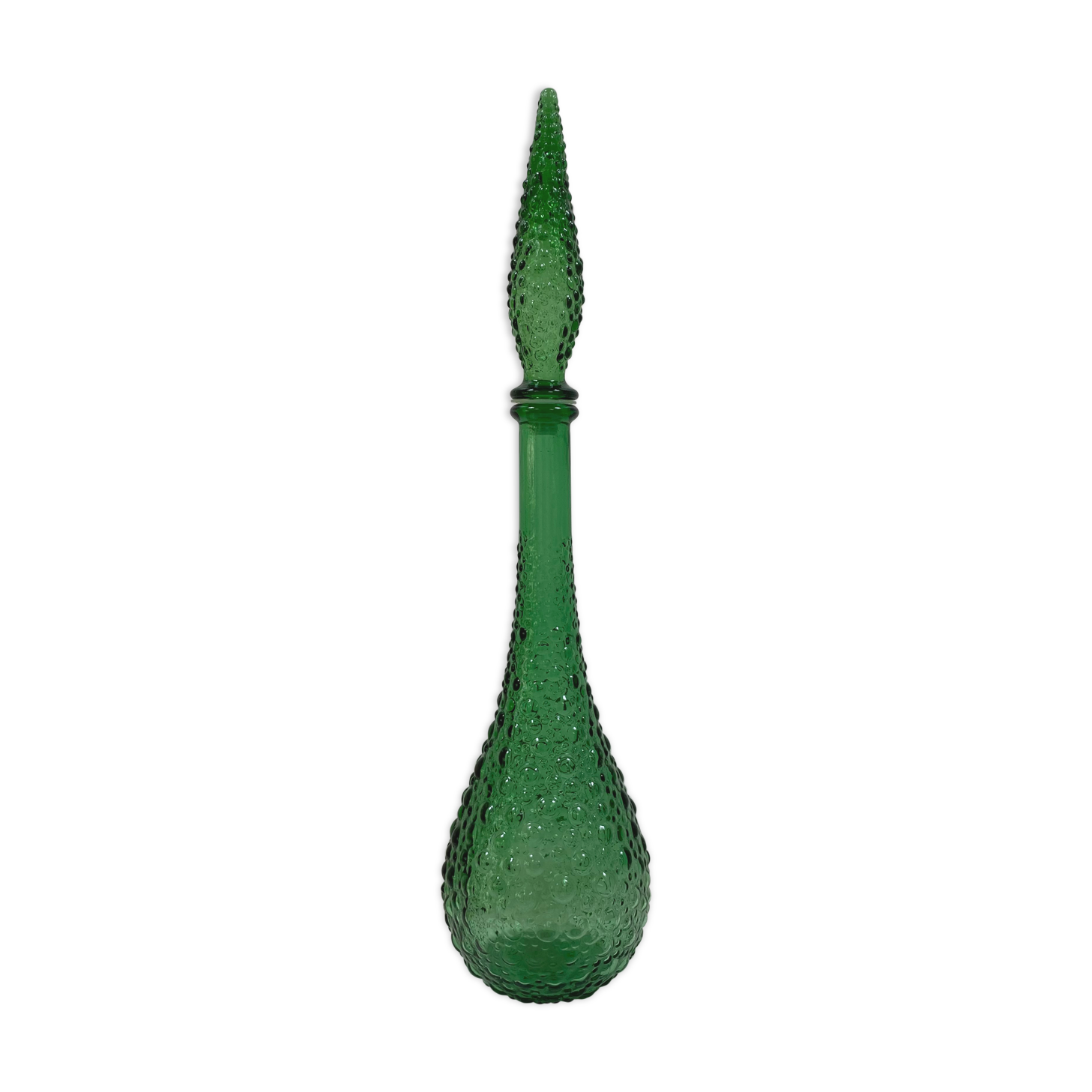 Vintage Green Carafe Empoli Italy