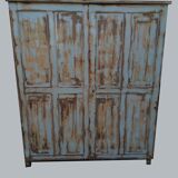 Two-door shabby cabinet