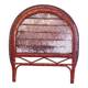 Vintage rattan headboard l=110cm