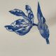 6 Ironstone Flat Plates K G Luneville Tulip Pattern
