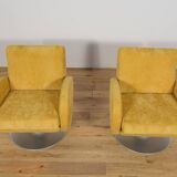 Mid-Century Swivel Armchairs, Denmark, 1960s, Set of 2