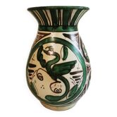 Bird vase by Domingo Punter in ceramic