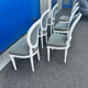 Set of 6 Louis XVI style Medallion chairs