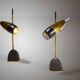 Oscar Torlasco, pair of table lamps modele 577, Lumi Milan, 1960