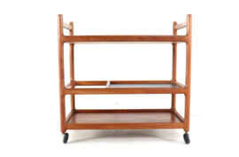 Henning Korch model 308 trolley for C.F. Christensen Silkeborg in teak