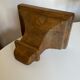Neo classical console 19th shelf in solid oak