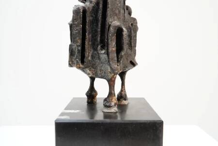Roger Bonduel, Rare Abstract Bronze Sculpture