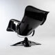 Karuselli chair and his ottoman by Yrjo Kukkapuro