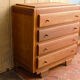 Commode chêne clair années 50