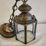 Hexagonal suspension in copper and glass